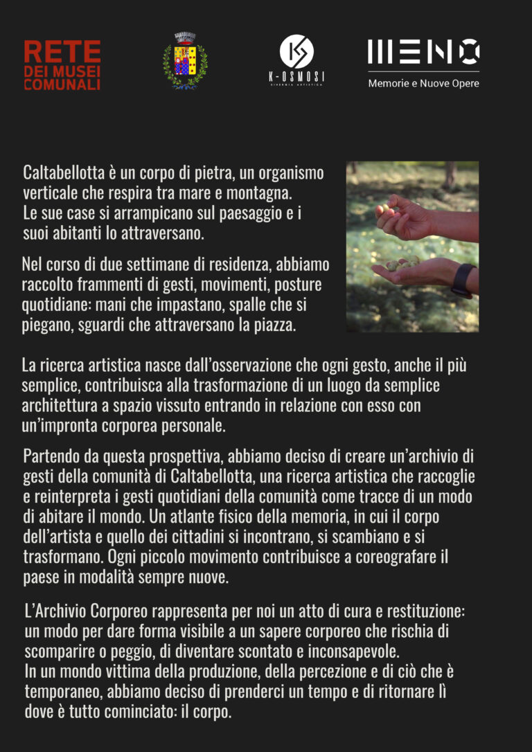 Immagine dell’articolo “MIR, Residenze artistiche “In Habitat””