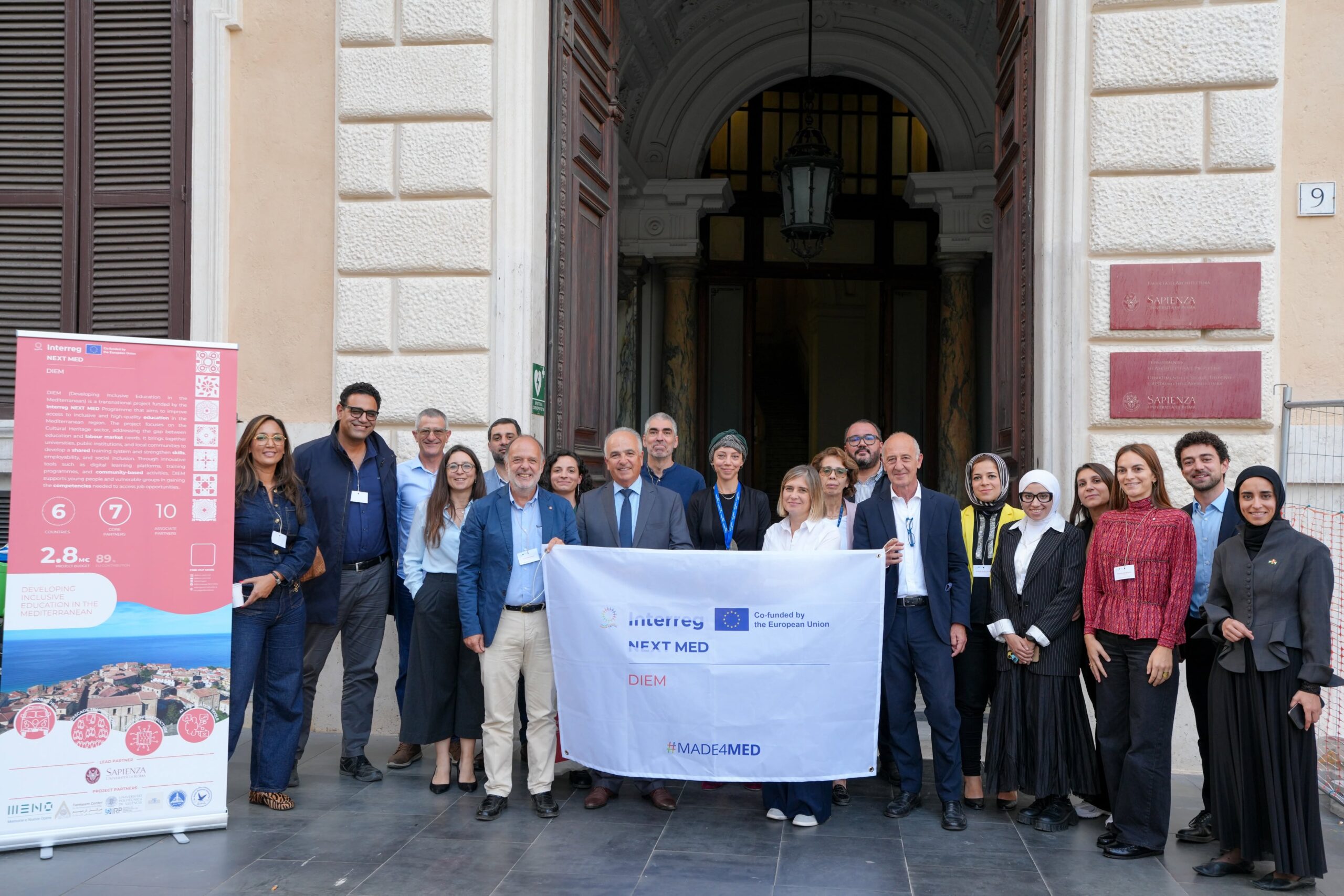 Immagine dell’articolo “Fondazione MeNO a Roma per l’avvio del progetto DIEM: educazione inclusiva, cooperazione mediterranea e tutela del patrimonio culturale palestinese”