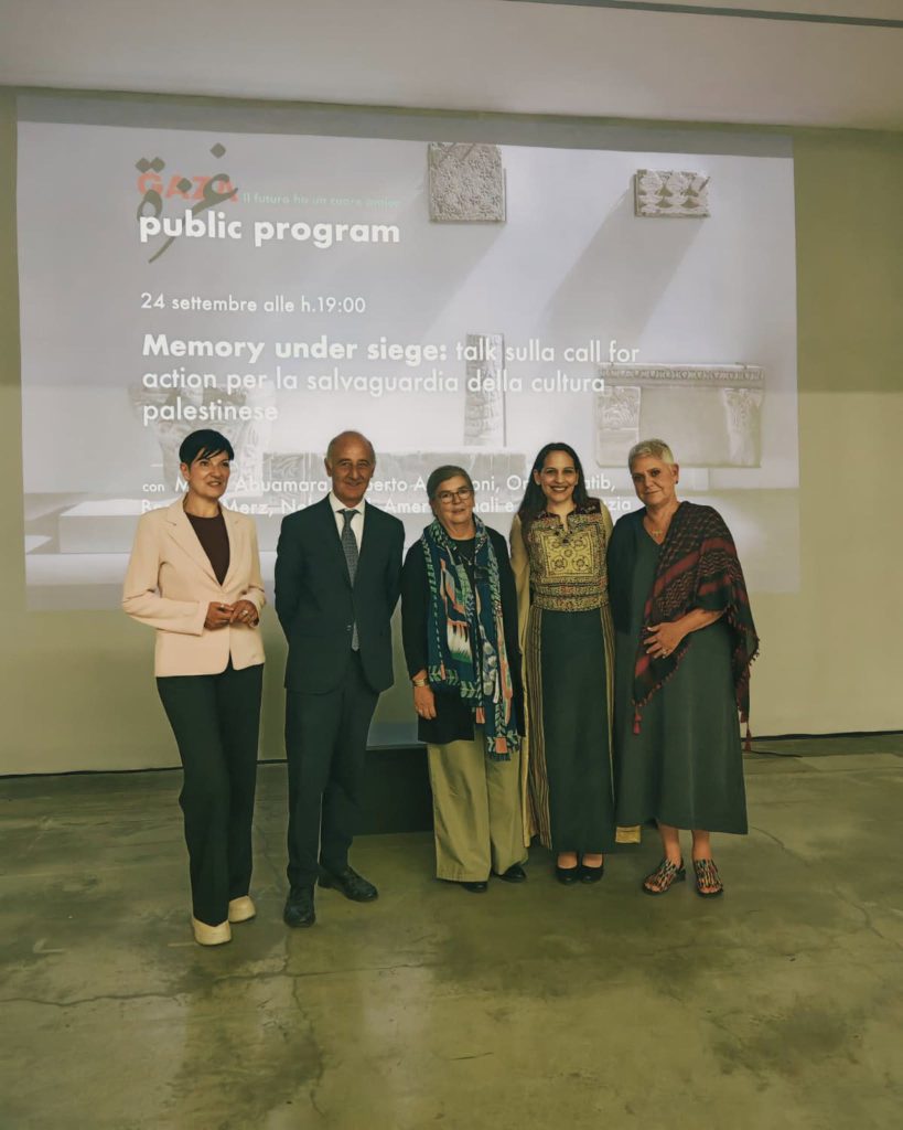 Memory Under Siege: l’ambasciatrice Mona Abuamara aderisce alla Call for action